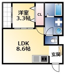 F+style大蓮北２号館の物件間取画像